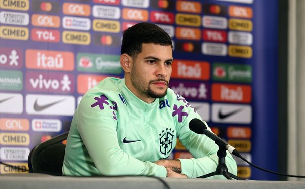 Bruno Guimarães em entrevista coletiva