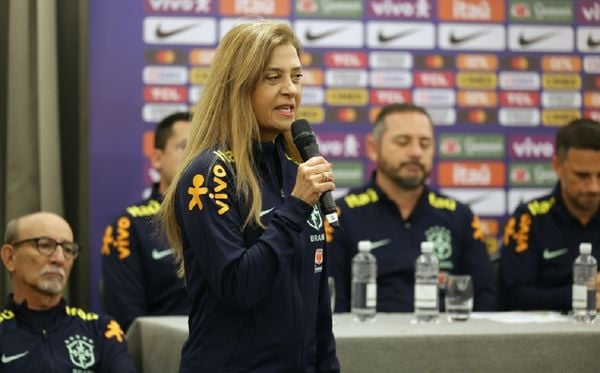 Presidente do Palmeiras, Leila Pereira é a chefe da delegação brasileira nos amistosos de março