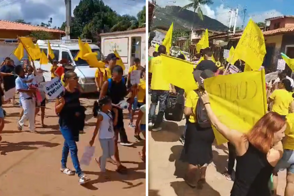 Professores da rede municipal estão há oito dias em greve no município de Palmeiras