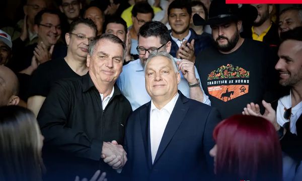 Jair Bolsonaro e Viktor Orbán