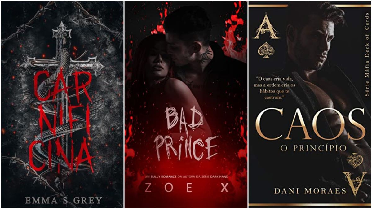 Emma Grey, Zoe X e Dani Moraes são algumas das autoras brasileiras de dark romance