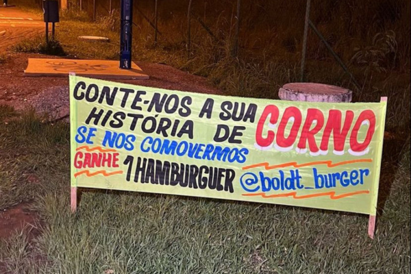 O marketing foi feito para gerar engajamento e descontrair os seguidores