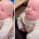 Imagem - Bebê ouve a voz da mãe pela primeira vez após usar aparelho auditivo