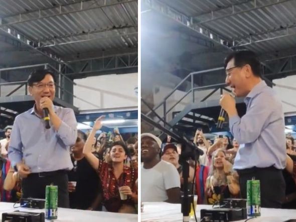 Imagem - Embaixador sul-coreano canta 'Trem das Onze' e viraliza; assista