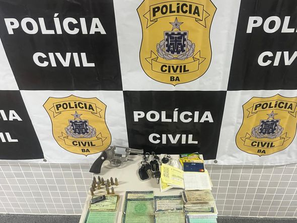 Imagem - Investigado por estelionato em Sergipe é preso por posse de arma no interior da Bahia