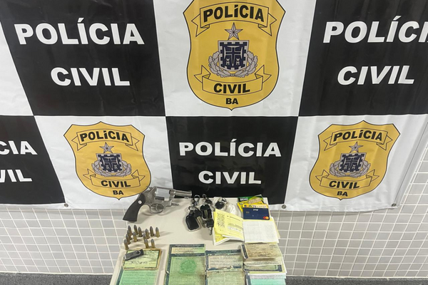 Um homem investigado por estelionato em Sergipe foi preso por posse ilegal de arma de fogo