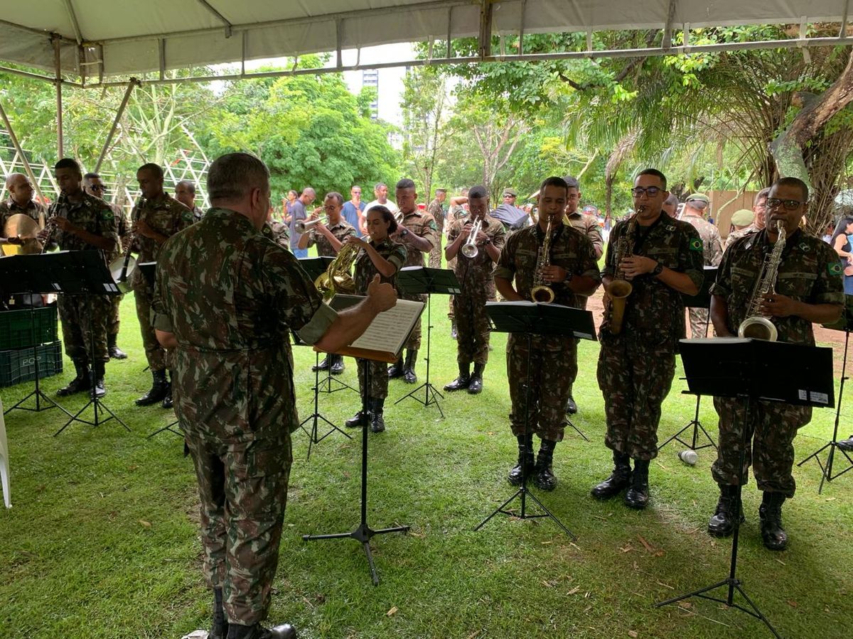 Exército leva serviços e atividades de lazer para o Parque da Cidade