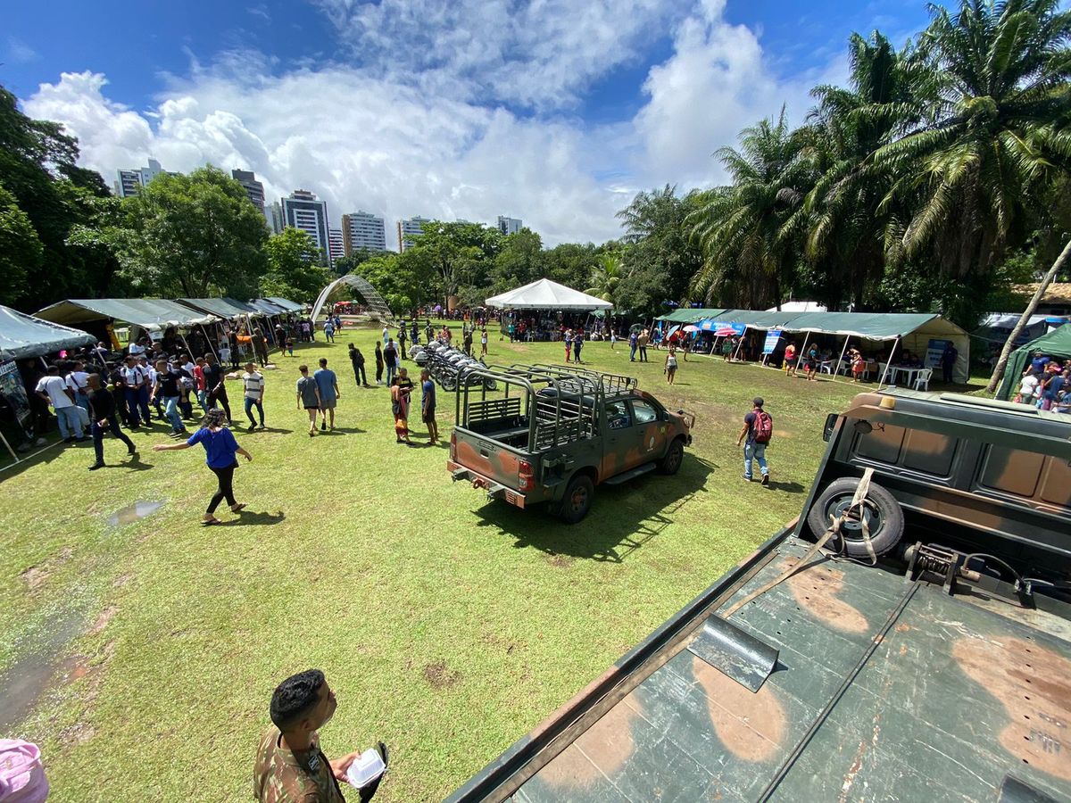 Exército leva serviços e atividades de lazer para o Parque da Cidade