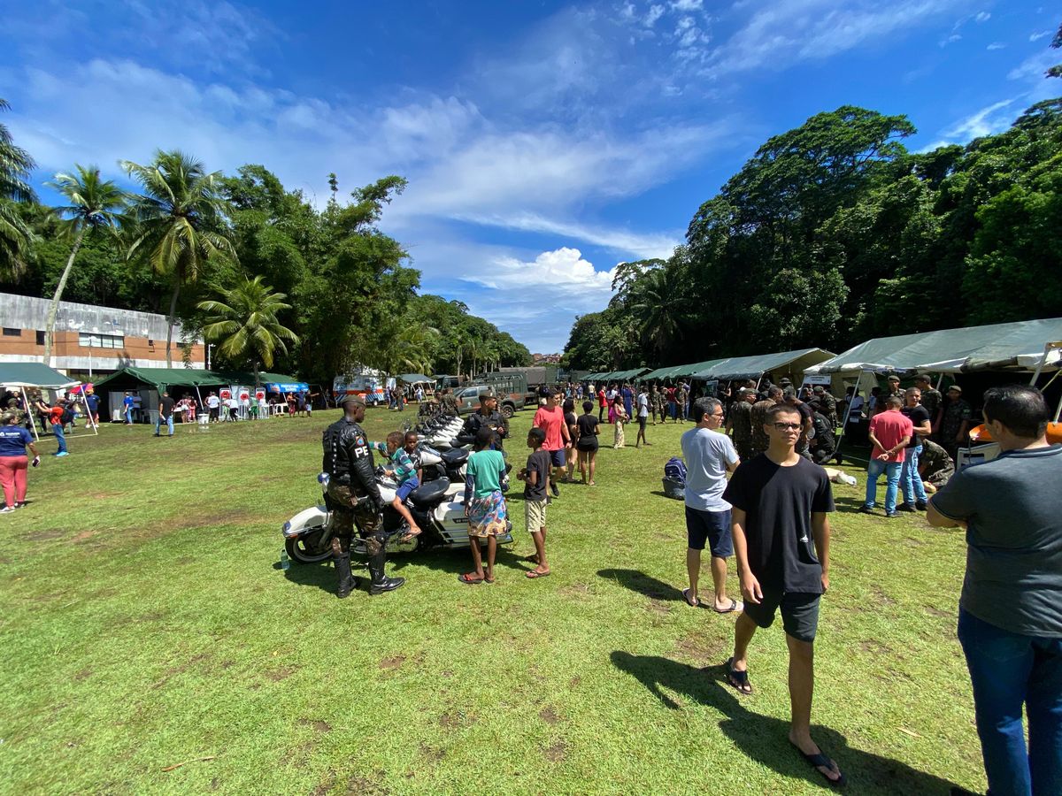 Exército leva serviços e atividades de lazer para o Parque da Cidade