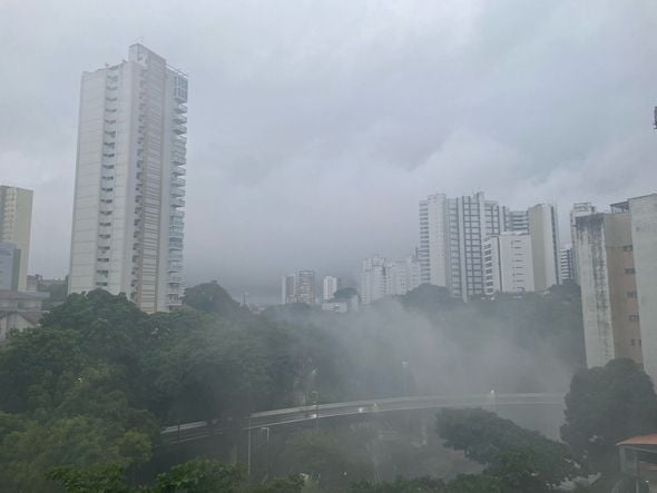 Imagem - Choveu 76 mm em Salvador nesta terça; veja previsão de tempo