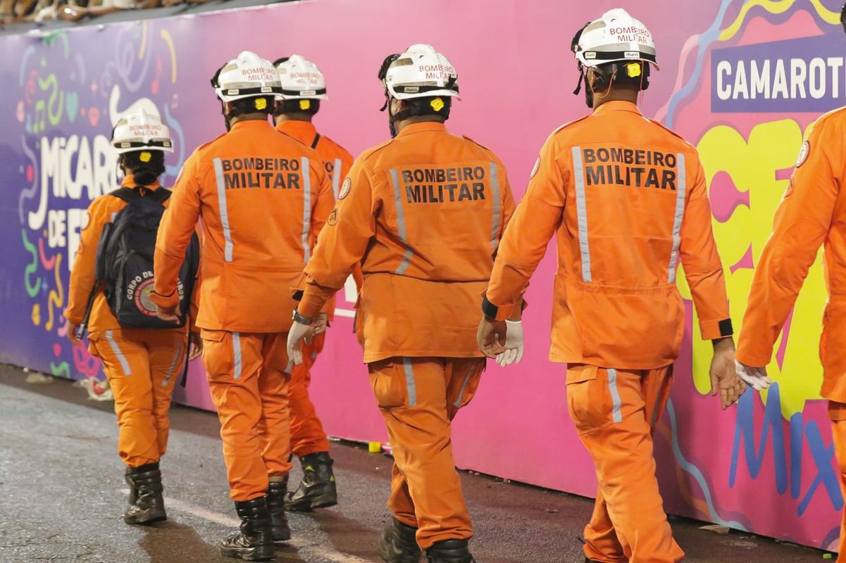 Bombeiros na Micareta de Feira de Santana