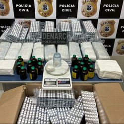Imagem - Polícia apreende anestésico e mais de 12 mil comprimidos de anfetamina em Conquista
