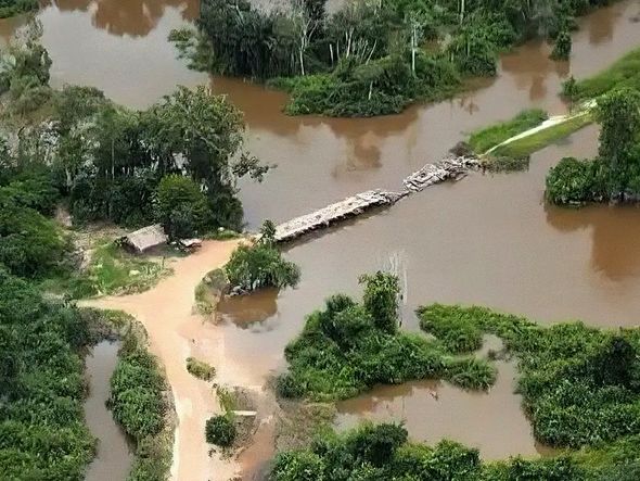 Imagem - Polícia Federal destrói ponte de acesso à terra indígena no Pará