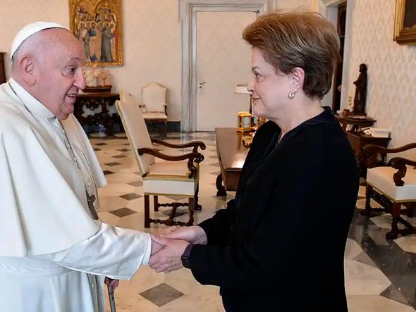 Imagem - Papa Francisco recebe Dilma Rousseff no Vaticano