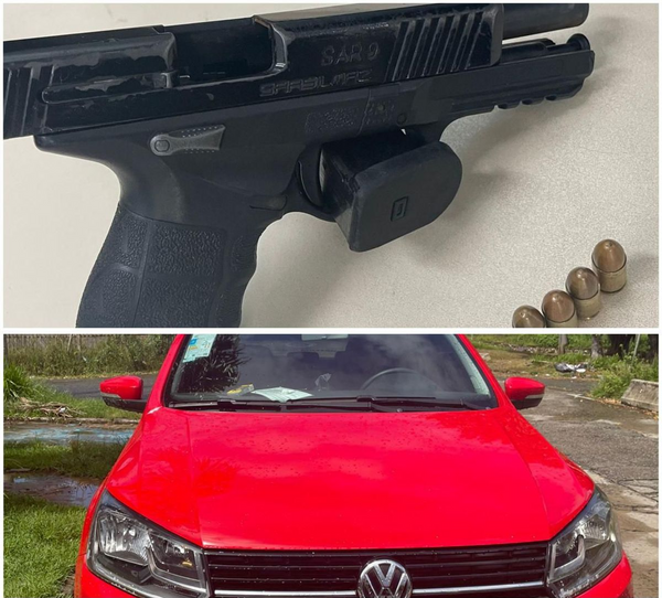 Homem é preso em Tancredo Neves por Divulgação