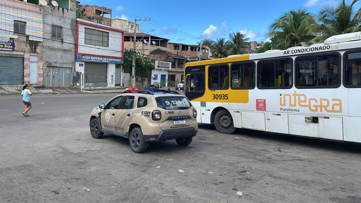 Reforço policial em Salvador