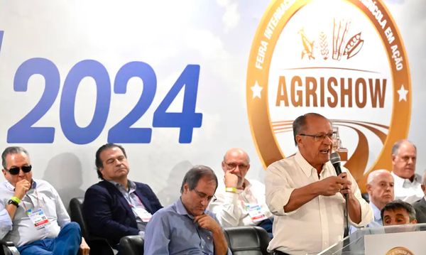 Alckmin participou da abertura da Agrishow