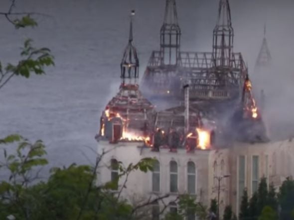 Imagem - 'Castelo de Harry Potter' na Ucrânia é atingido por míssil russo