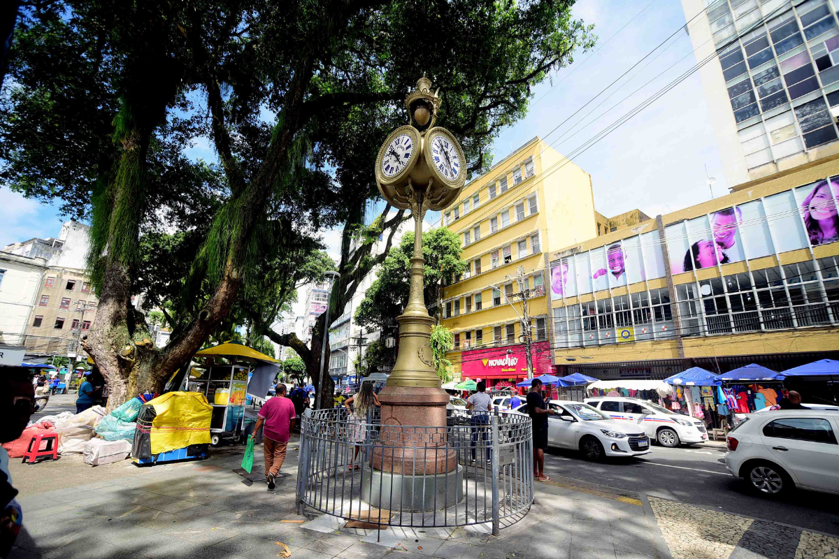 O Relógio de São Pedro foi restaurado e automatizado por Jefferson Peixoto/Secom PMS