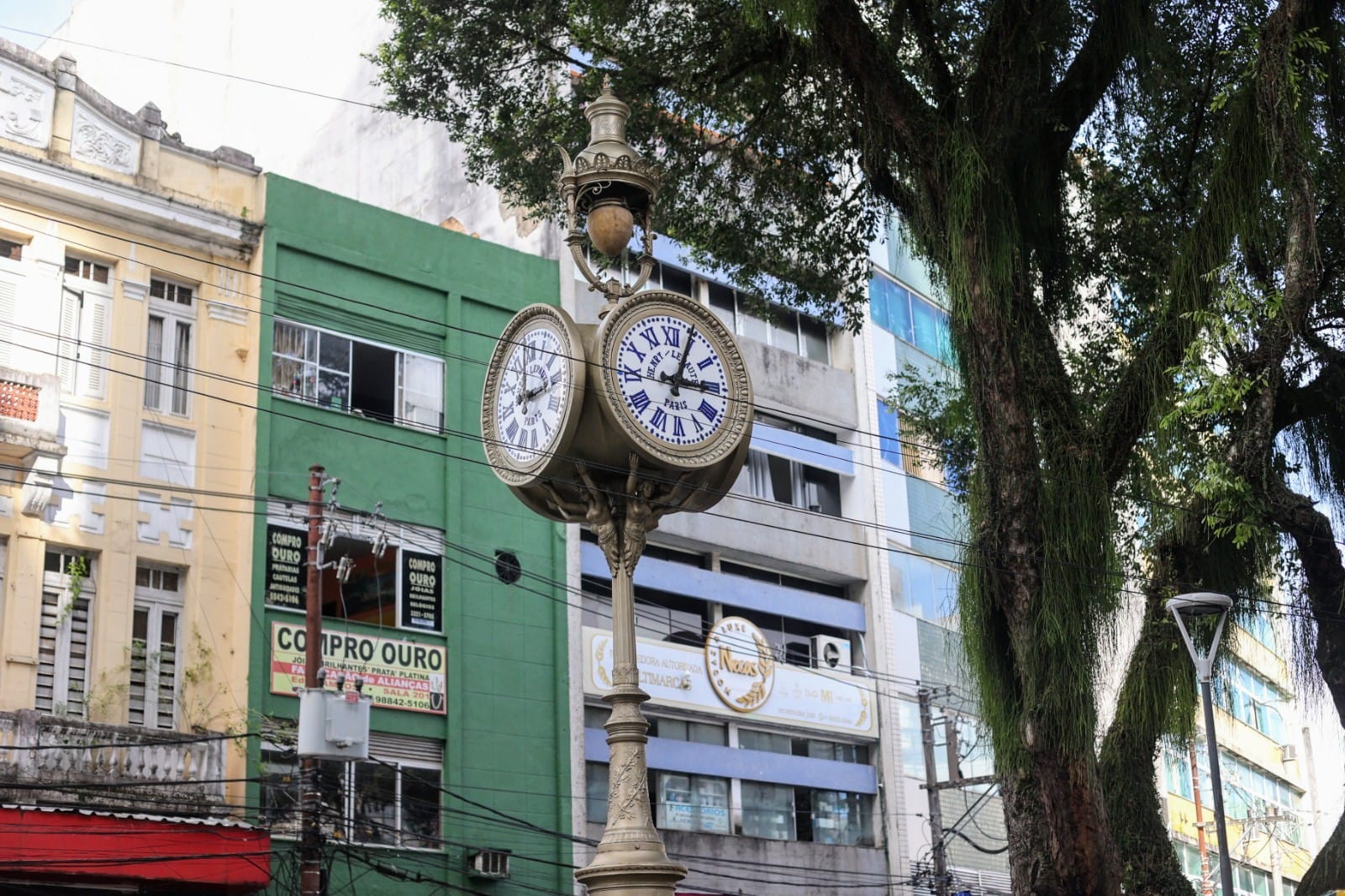 Relógio de São Pedro por Marina Silva/CORREIO