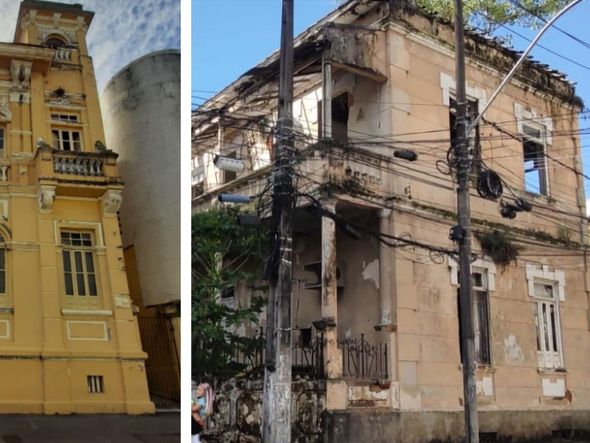 Imagem - Casa de Jorge Amado e antigo prédio da Marinha têm estruturas ameaçadas em Ilhéus