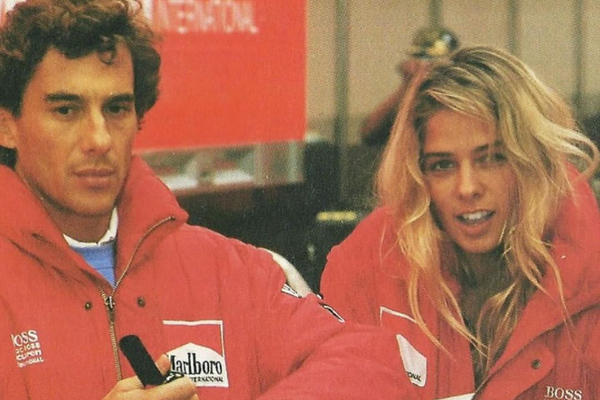 Adriane Galisteu lembrou os 30 anos da morte de Ayrton Senna