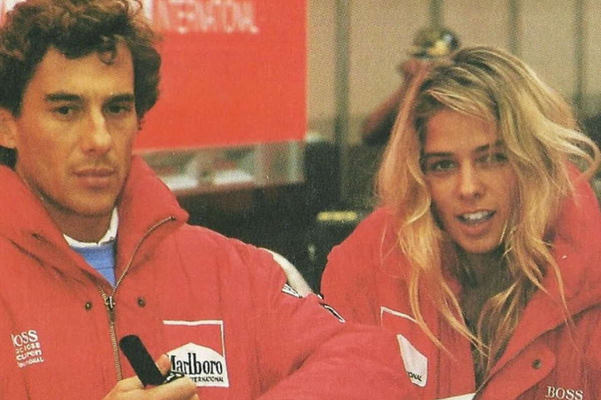 Adriane Galisteu e Ayrton Senna por Reprodução/Instagram
