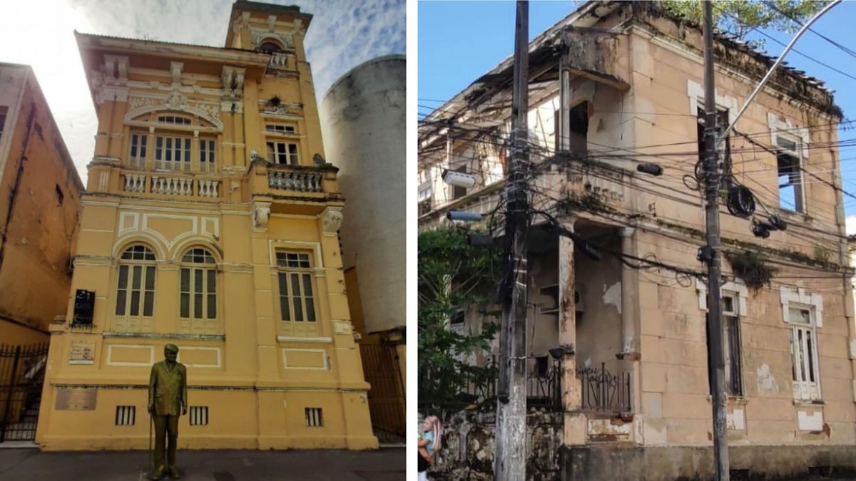 Casa de Jorge Amado e casarão histórico têm estruturas prejudicadas 