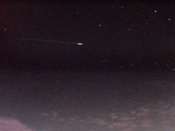 Imagem - Chuva de meteoros do cometa Halley é avistada no Brasil; veja vídeo