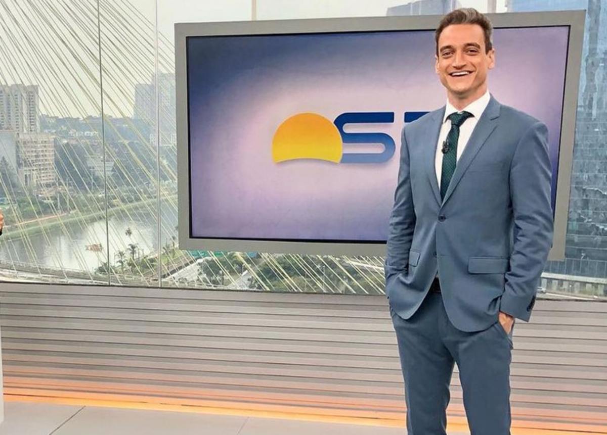 Tiago Scheuer, repórter da Globo
