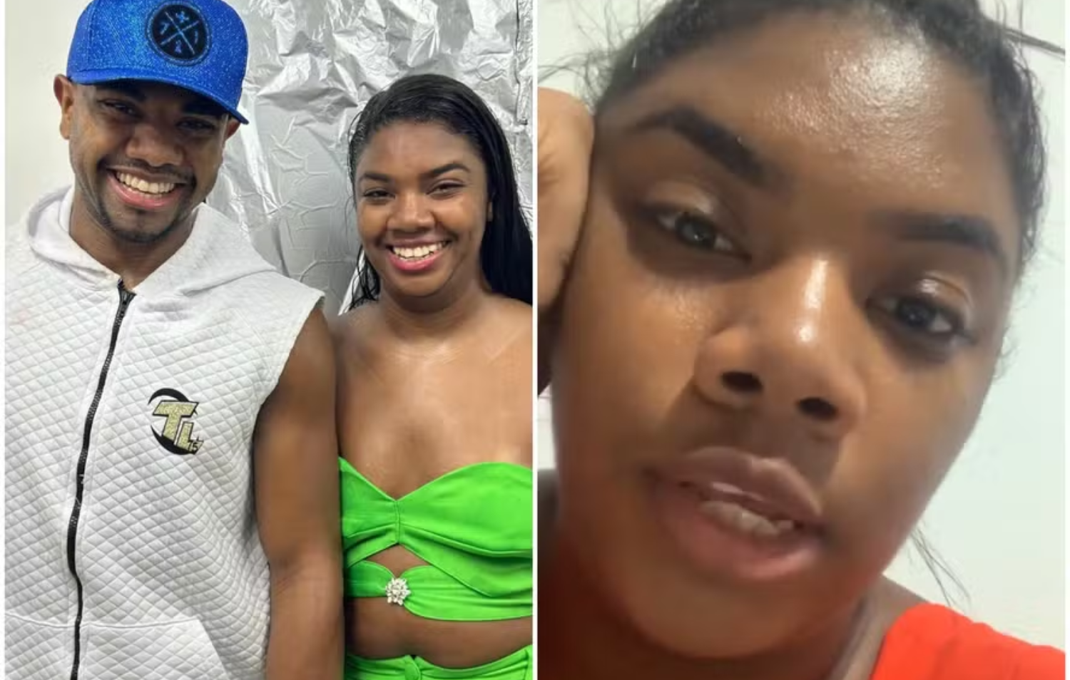 Davi Brito e Raquel Brito por Redes sociais