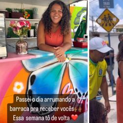 Imagem - Mani Reggo anuncia reabertura da barraca em Salvador: ‘Estou de volta’