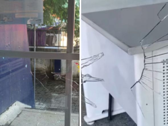 Imagem - Homem se estressa com atendimento e quebra porta de UBS em Tancredo Neves