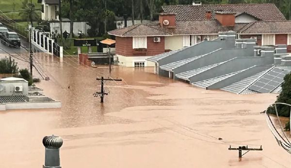 Enchente no Rio Grande do Sul