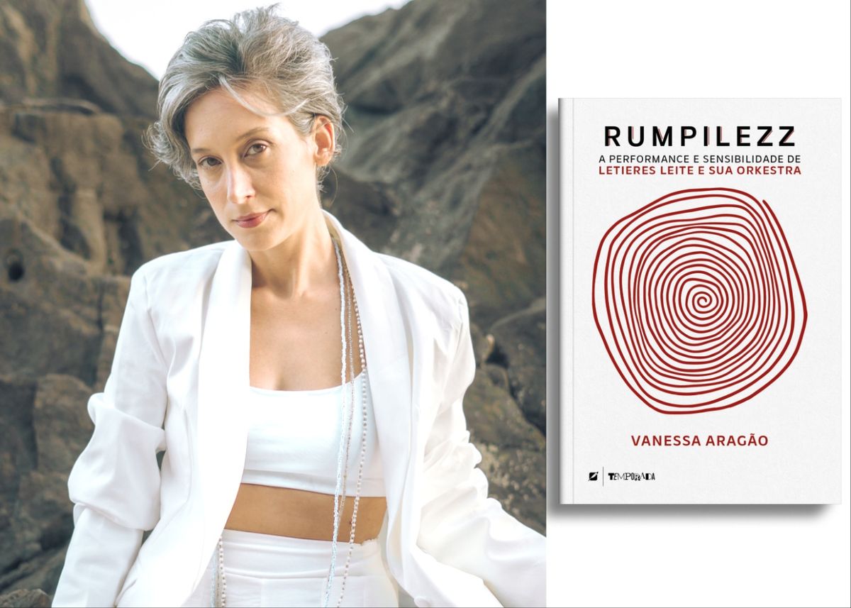 Vanessa Aragão autora do livro Rumpilezz: A performance e Sensibilidade de Letieres Leite e sua Orkestra 