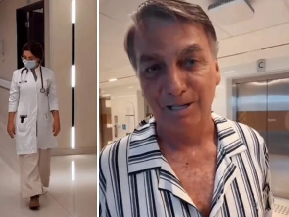 Imagem - Bolsonaro melhora e já caminha por hospital em São Paulo: 'Estou bem'