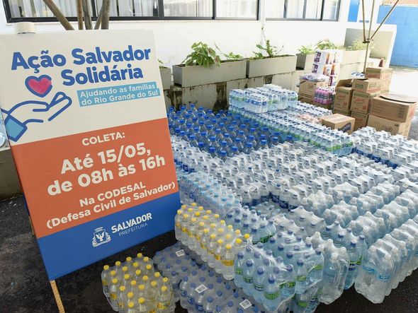 Imagem - Prefeituras-Bairro de Salvador recebem doações para o Rio Grande do Sul
