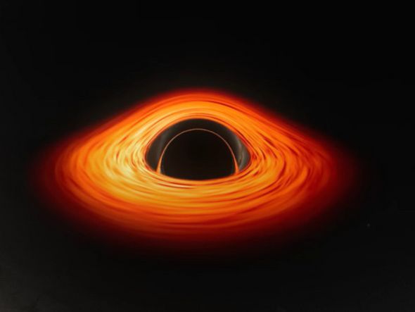 Imagem - Nasa cria simulação que mostra como seria cair em um buraco negro