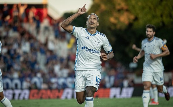 Matheus Pereira marcou o gol da vitória do Cruzeiro