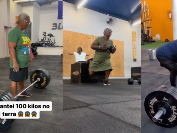 Imagem - Conheça Irmã Marluce, crossfiteira de 61 anos que levanta mais de 100 kg
