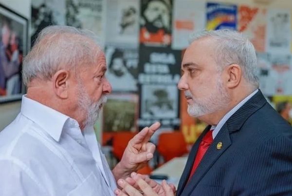 Lula e o dirigente da Petrobras, Jean Paul Prates 