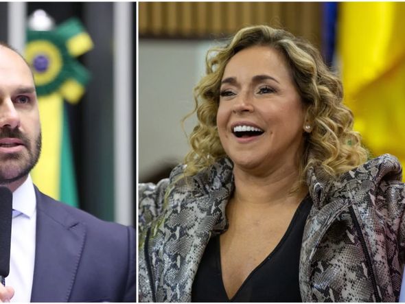 Imagem - Nunes Marques manda intimar Eduardo Bolsonaro em ação de Daniela Mercury