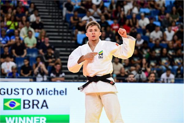 Michel Augusto confirma vaga olímpica para o Brasil no peso ligeiro masculino (60kg)