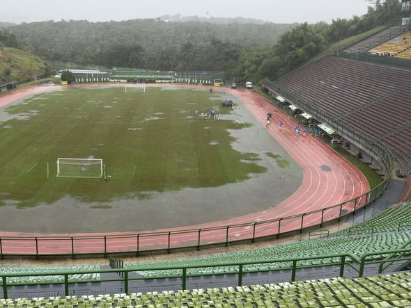 Imagem - Partida entre Bahia e Palmeiras, pelo Brasileiro sub-20, é interrompida por conta da chuva