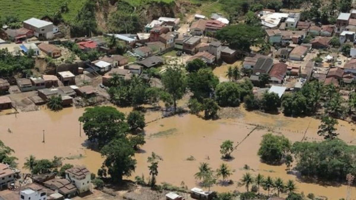 Sul da Bahia foi uma das regiões mais atingidas com enchentes em dezembro de 2021