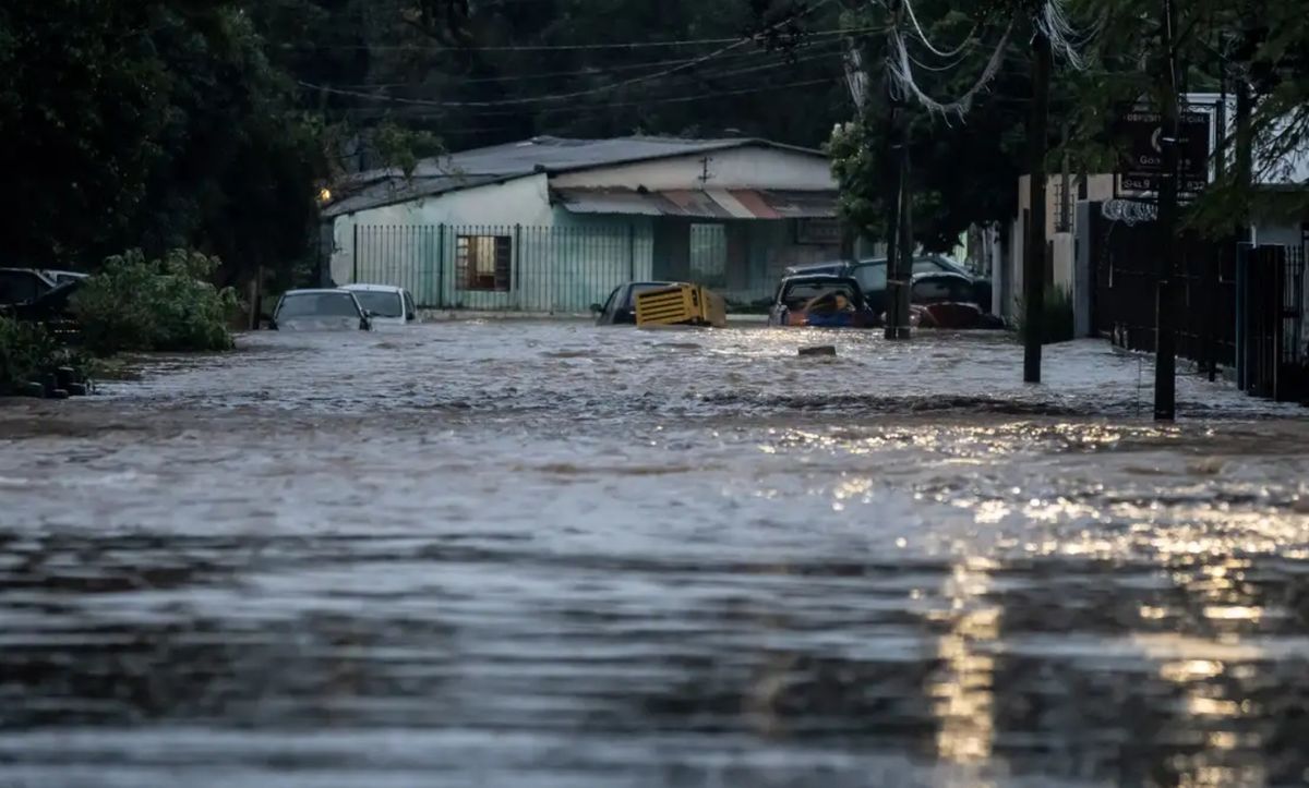 Enchente em Porto Alegre