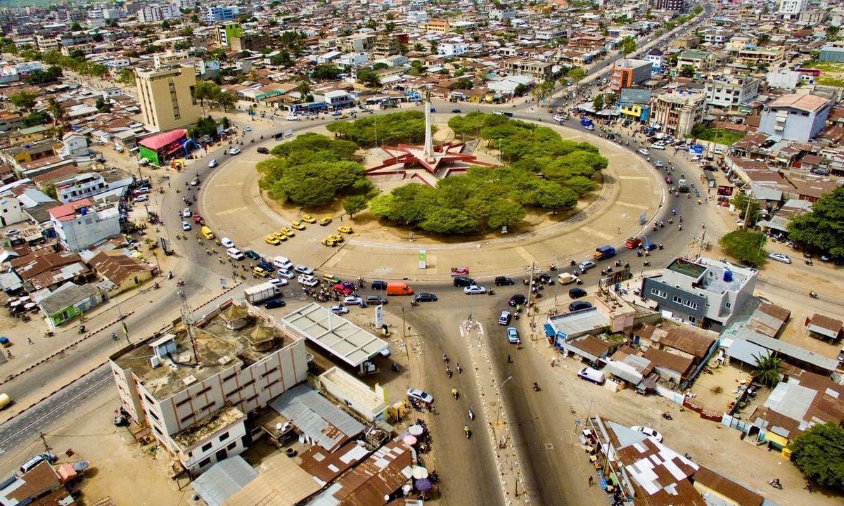 Cotonou é a maior cidade do Benin