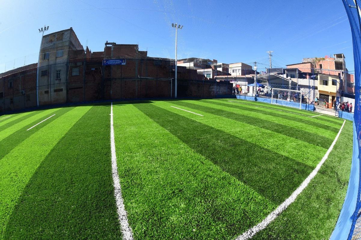 Campo foi requalificado pela Prefeitura