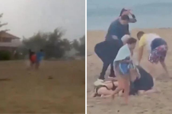 Três crianças são atingidas por raio em praia de Porto Rico