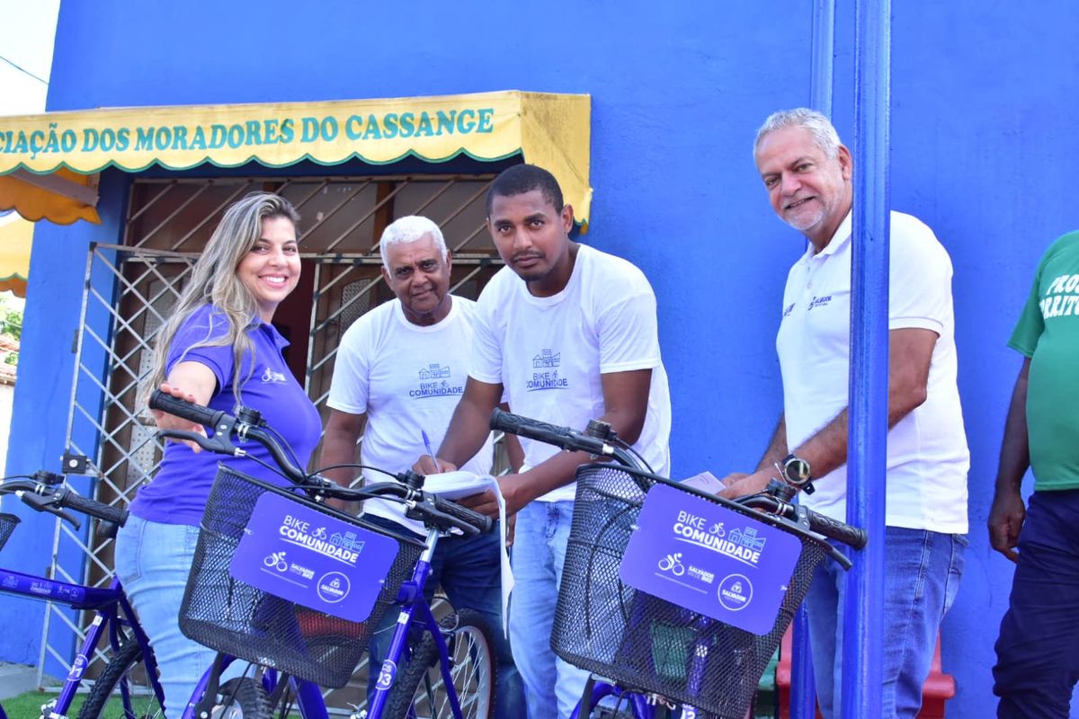 Prefeitura lança Projeto Bike Comunidade em Cassange, Jardim Campo Verde, Coração de Maria e Nova Esperança